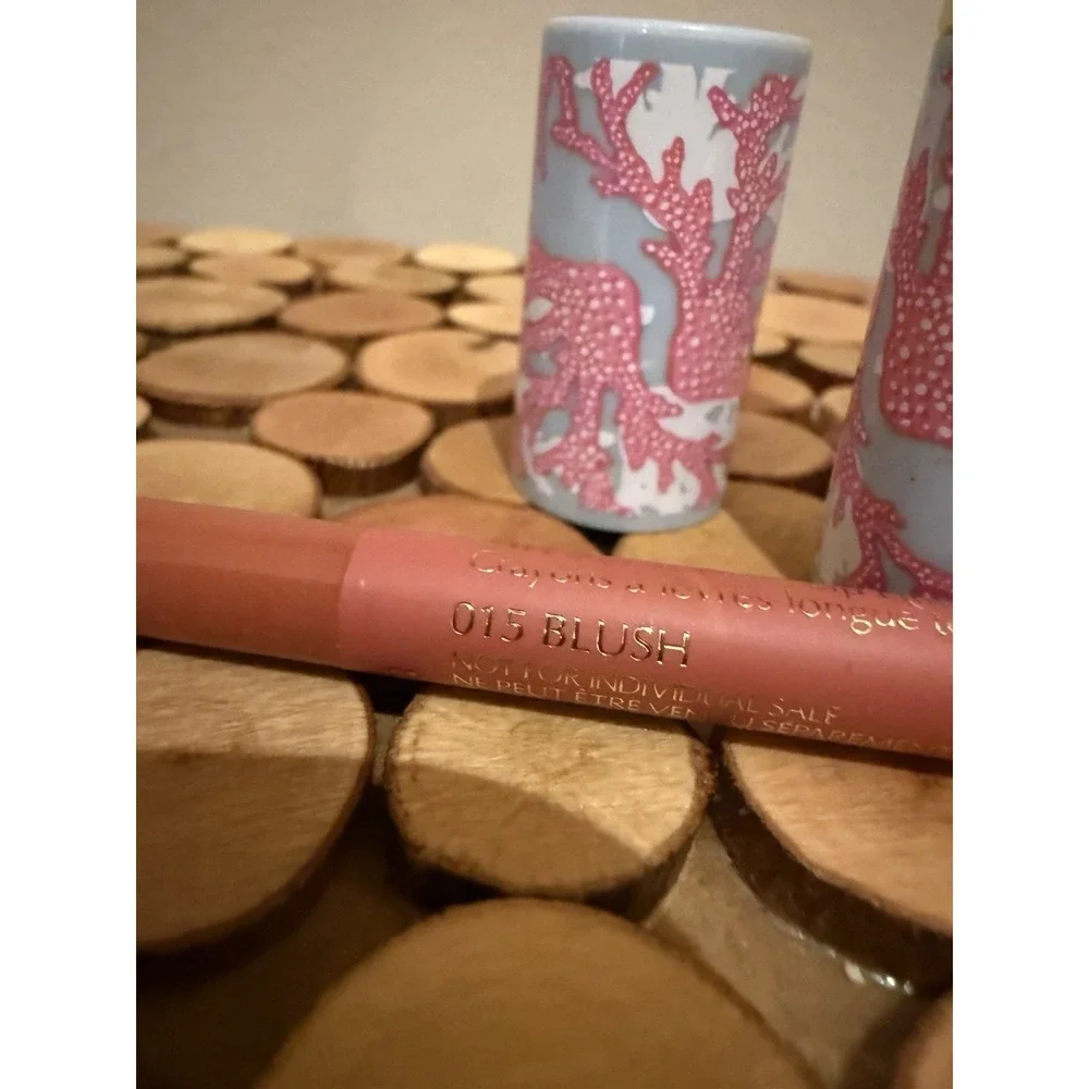 New Estee Lauder Limited Edition Lipstick Palm Beach Chic + Liner Blush‎ 015